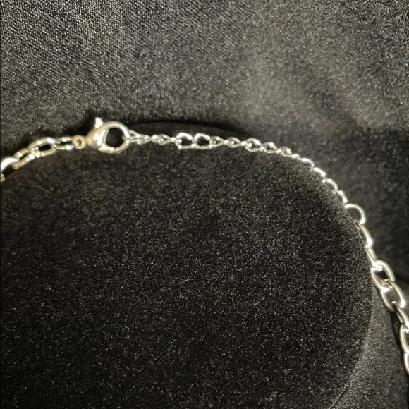 Clay Pendant Necklace & Earring Set OOAK Handmade - Picture 6 of 8